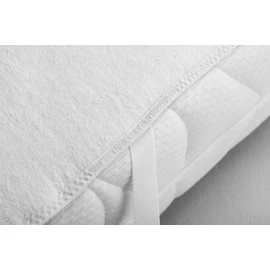 Dormisette Protect & Care Premium Molton Matratzenauflage, 100% Baumwolle, Weiß, 90/190 cm
