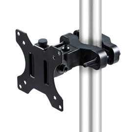 eSupply EEX-LAP08 Monitor Arm, Pole Mounting, 2 Joints, Support Up To 32 Inches, Load Capacity: 17.7 lbs (8 kg), 1 Screen, Top and Bottom, Left, VESA 75 100