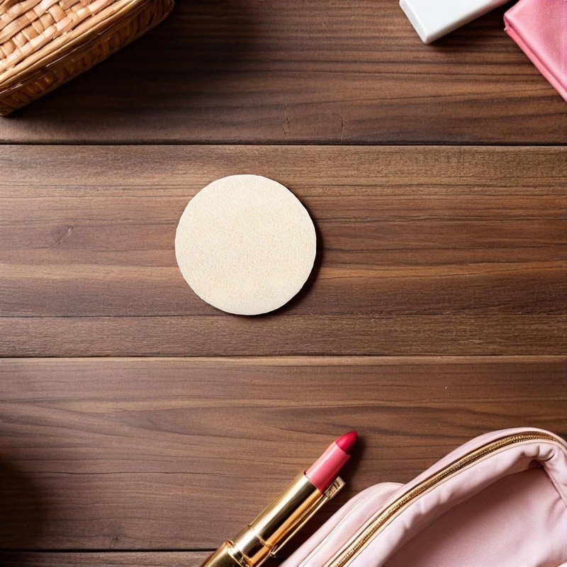 Esponjas Vegetales de Lufa Natural Beige (50 Piezas) - Exfoliante
