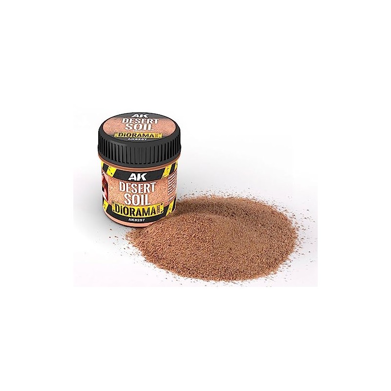 AK Diorama AK8257 Desert Soil 1/35 (100ml)