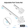 2-Pack White 3-Inch Aquarium Net – Small Fish Tank Tool