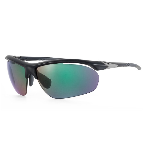 SUNDOG BOLT Men's Sunglasses, Grey-Light Green