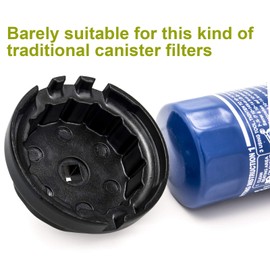 3mirrors Oil Filter Wrench, Drain Tool, Engine Oil Funnel Set for Toyota Lexus 2.0L - 5.7L Engine with 64mm Cartridge Style Oil Filter System