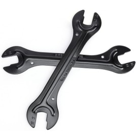 BIKE HAND Hub Spanner, 0.55, 0.55, 0.6 inches (13/14/15/16 mm), Set of 2, Hub Cone Wrench, Thin, Hub Maintenance Tool, Made in Taiwan (YC-152)