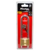 Master Lock Solid Brass Long Adjustable Shackle Padlock, 45 mm