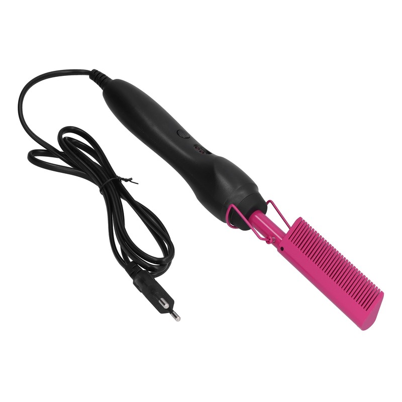 Multifunctional Hair Comb Wet and Dry Hot Heating Curling Straightening
