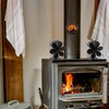 Heat Powered Stove Fan 6 Blade Fast Speed Large Air