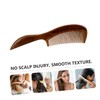 SAFIGLE Sandalwood Wooden Comb for Women Static Hair Styling Tool