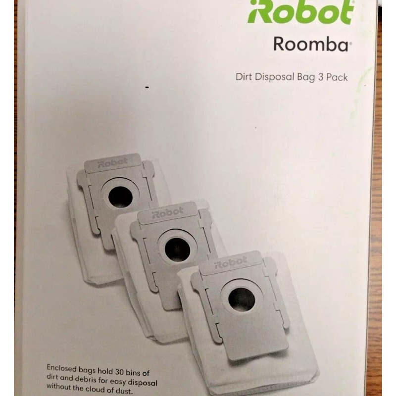 iRobot Roomba Dirt Disposal Bag 3-Pack Fits All Clean Base