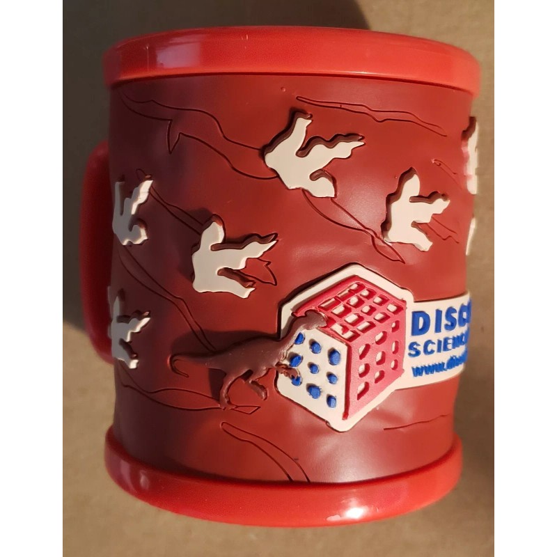 STRIKE ZONE Dinosaur CUP - RED DINOSAUR DISCOVERY CENTER