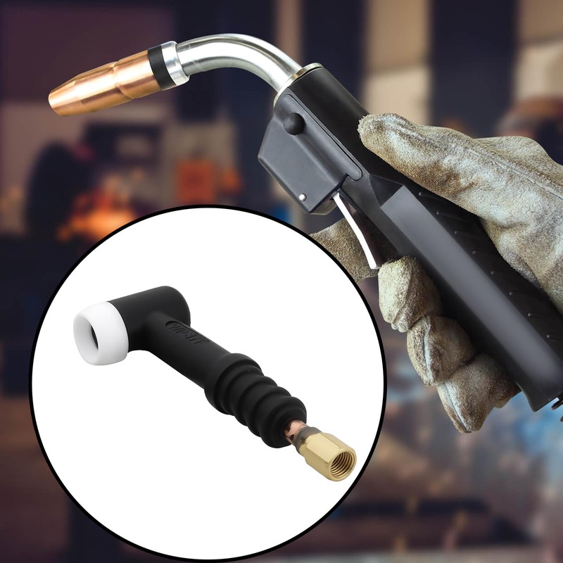 Briny River 2pcs Welding Torch Body Flex Head Welding Machine