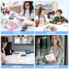 Pack of 50 A5 Document Wallets Waterproof Document Folders for