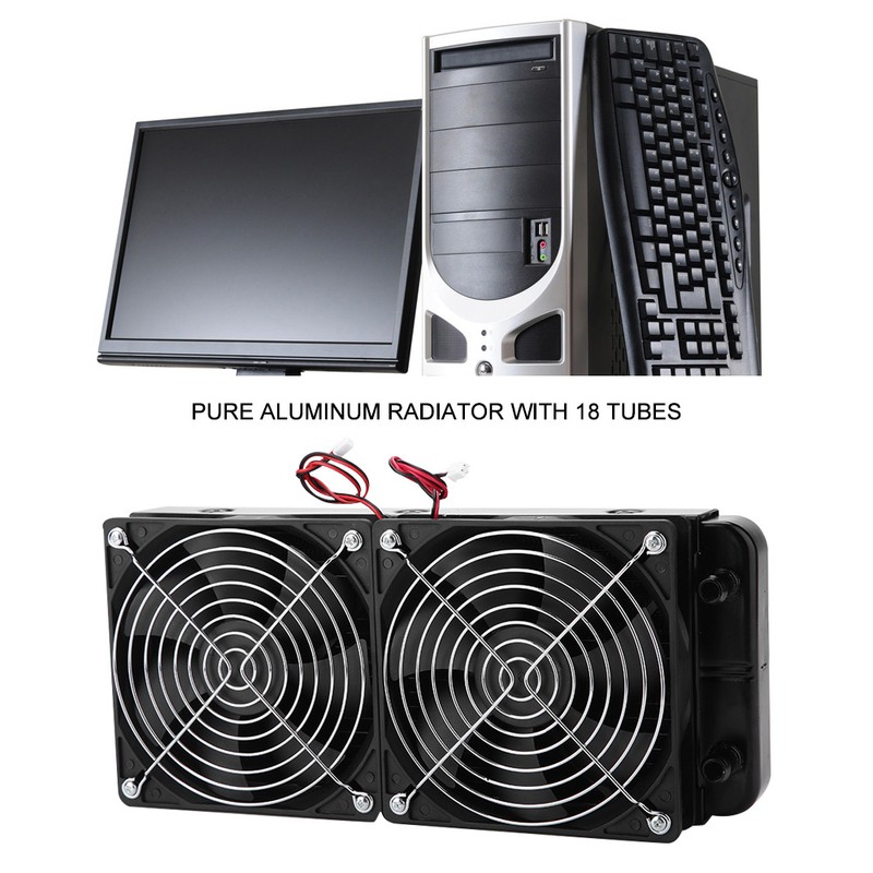 240MM Computer CPU Water Cooling Cooler Heat Row Radiator with
