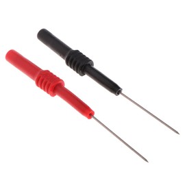 WOWOWO Test Leads Pin L95 mm Flexible Test Probes 1 mm Plug Multimeter Needle