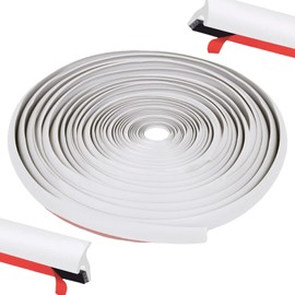 LIANHATA T-Shaped Car Door Edge Guard 16.4 ft (5 m) Car Door Edge Guard Gap Filling Freely Cut Airtight Up Wind Noise Prevention Tape Protection Mall Protection Headlight Door Aero Parts for