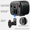 Saiyin Passive Bookshelf Speakers for Home Theater Surround Sound System,