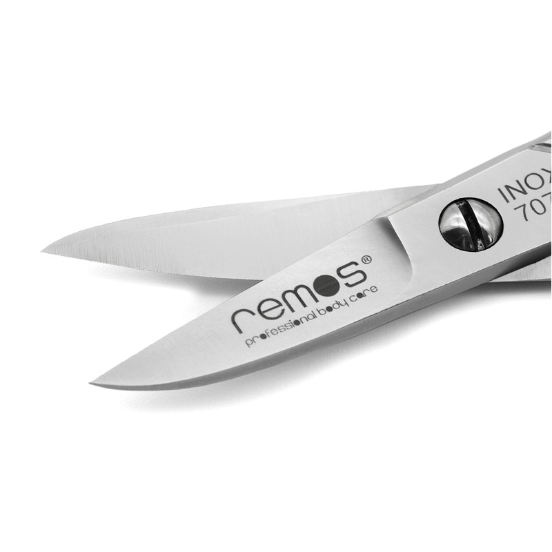 Remos Toenail Scissors Stainless Steel Toothed Cutting Edge Cuts Strong