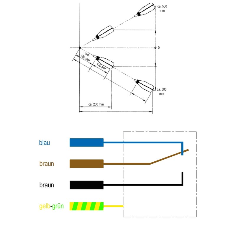 XPOtool Aquastop Overflow Protection for Pumps, Level Switch for Ponds