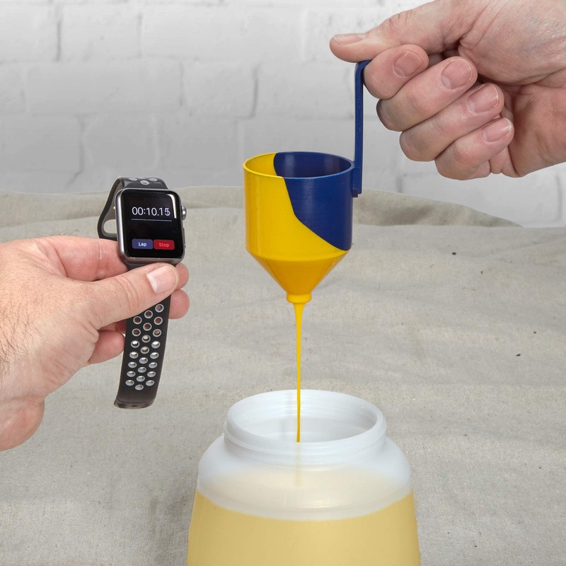 HomeRight C900205M Viscosity Paint Consistency Measuring Cup, White