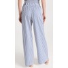 DONNI. Women's Pop Pants, Navy Stripe, XXL