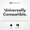 Macally Full Size Usb Wired Keyboard For Mac And Pc