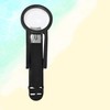 Magnifying glass, nail clippers, toenail clippers, magnifying glass, nail clippers, presbyopia black 3ea