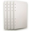 WBway Notebook Refills, Bible Size, Horizontal Rule, Set of 4,