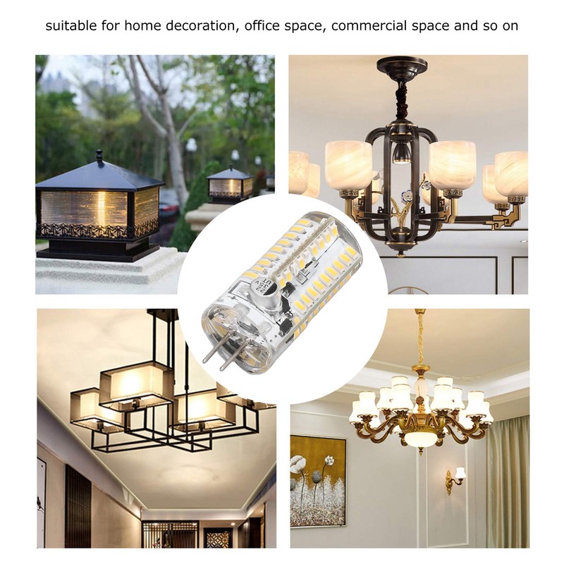 6 Pcs G4 LED Bulbs Bi Pin Base Light Bulbs