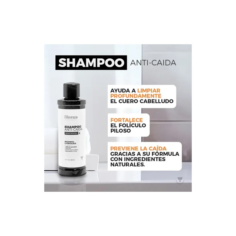 Shampoo Anti-caída 500 Ml