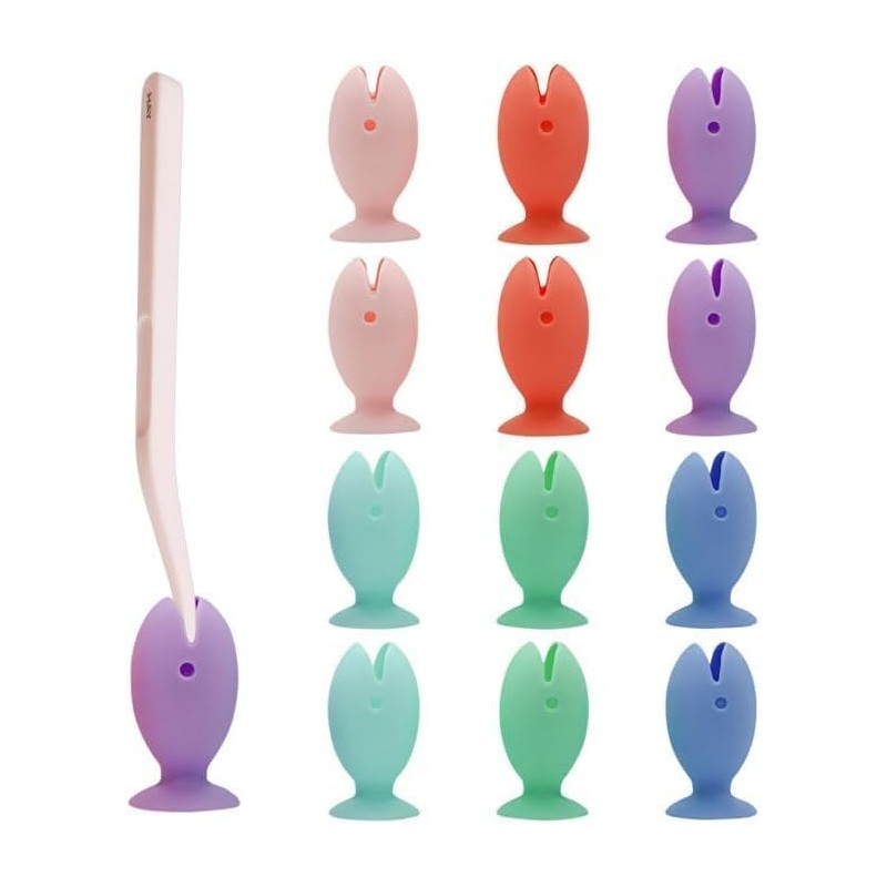 12 Pcs Undas para Cabeza de Cepillo para Polvo de