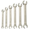 6-Piece Brake Line Wrench Set I Open Ring Spanner I
