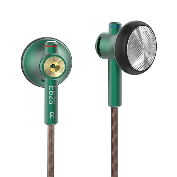 NICEHCK EB2S Wired Earbuds with 15.4mm LCP Diaphragm, Hi-Res in-Ear