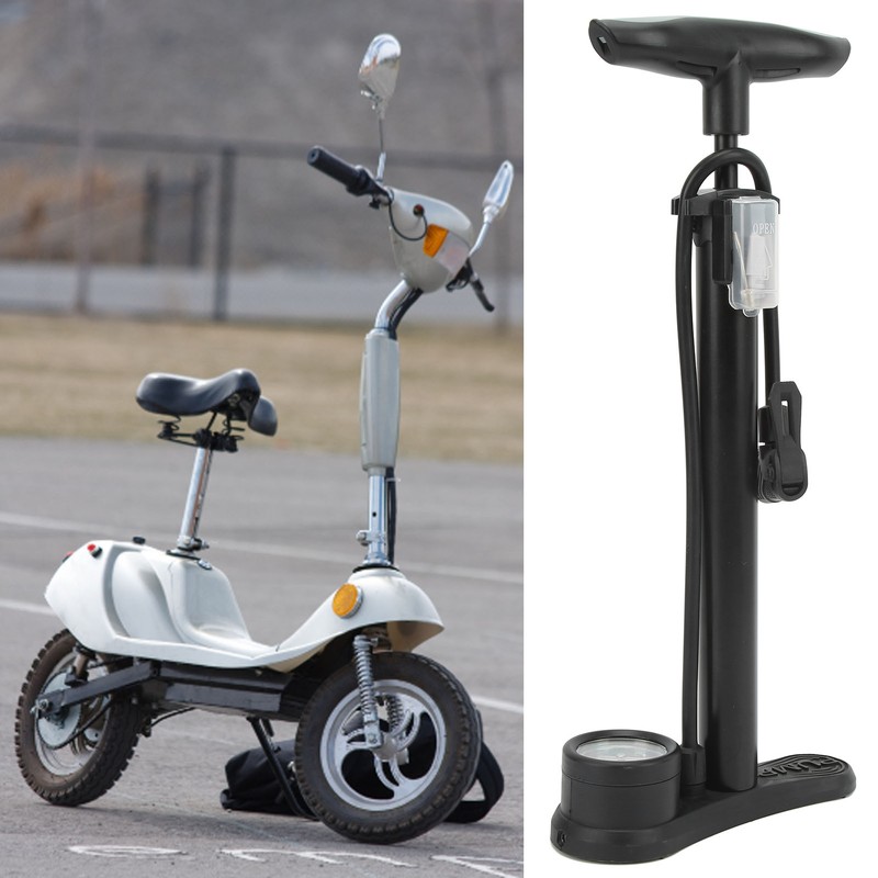Road Bike Foot Inflator Pump High Pressure Portable Tire Inflator