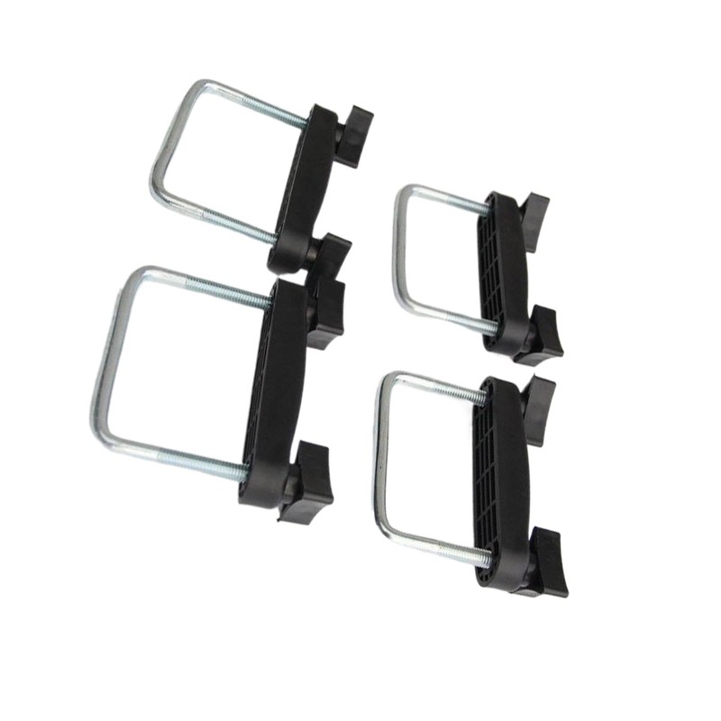 4x Roof Box U-bolts Clamps Luggage Frame With Roof Rack
