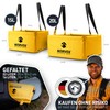 NORVOX Outdoor Folding Bowl - 15 L - Yellow Foldable