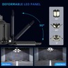 Adiding LED Garage Ceiling Light - 2 Pack Adjustable 20000lm