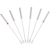 Pohsjasd Fondue Fork Set, Stainless Steel, 4-Piece, Dishwasher Safe, For