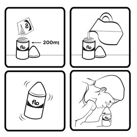 FLO Flo Sinus Care 100 Refill Sachets - Nasal & Sinus Packs for Congestion Relief