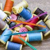 5pcs That Purple Thang Sewing Tools with Bag, Multifunctional Sewing