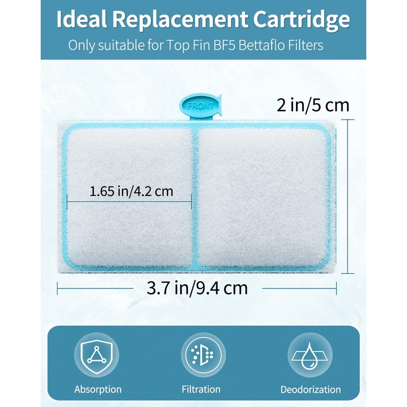 Pawfly Filter Cartridge for Top Fin EF-S Element and BF5
