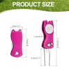 PATIKIL Golf Divot Repair Tool, Foldable Metal Golf Green Divot
