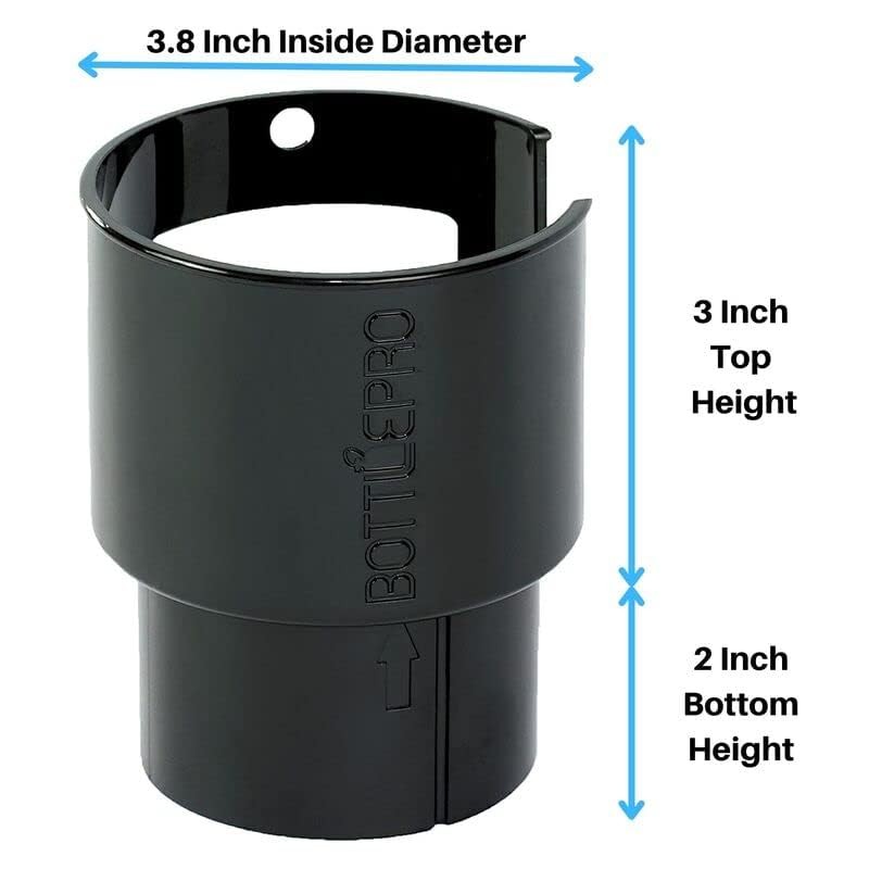 BottlePro 2 - Adjustable and Extendable Car Cup Holder Adapter