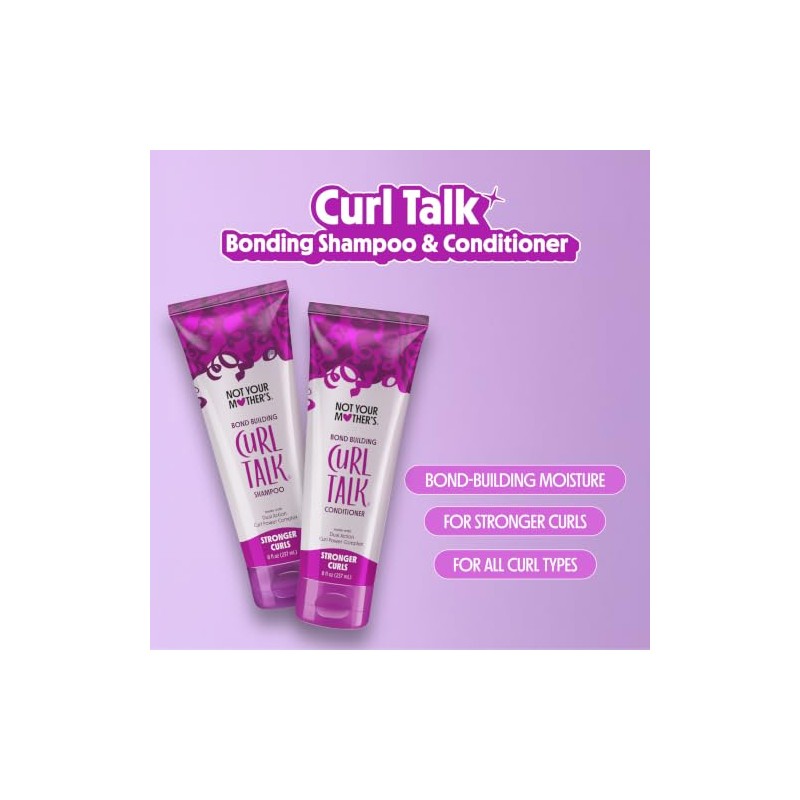 Not Your Mothers Curl Talk Bond Building Shampoo and Conditioner