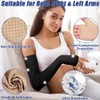 beister Lymphedema Medical Compression Arm Sleeve with Gauntlet for Men