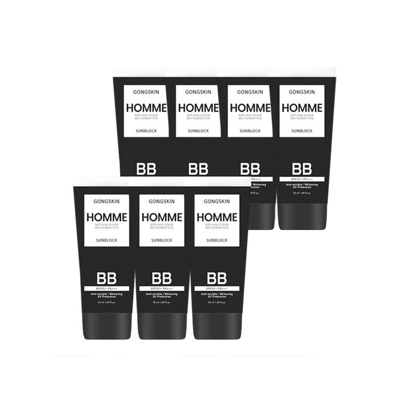 GongSkin 공스킨 내추럴 썬크림 BB 파운데이션 50ml 7개 GongSkin Natural