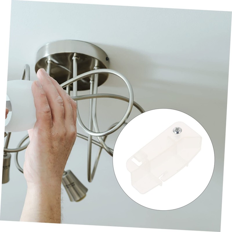 Operitacx 25pcs Ceiling Light Fixing Buckles Durable Rotating Shade Accessories