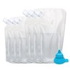 Concealable And Reusable Cruise Sneak Liquor Flask Drink Pouches Travel