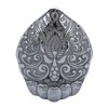 Natural Terahertz Pendant Peacock Pattern Carved Energy Stone Hanging Ornament