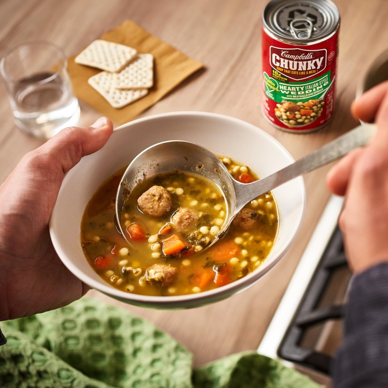 Campbell’s Chunky Healthy Request Soup, Hearty Italian Wedding Soup with