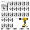 Tophoniex Belt Clips for Dewalt 24PCS 304 Stainless Steel Drill
